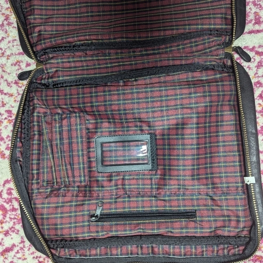 NWT highland collection Big ten mens basketball tournament leather bag